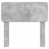 vidaXL Headboard Concrete Grey 75 cm Engineered wood