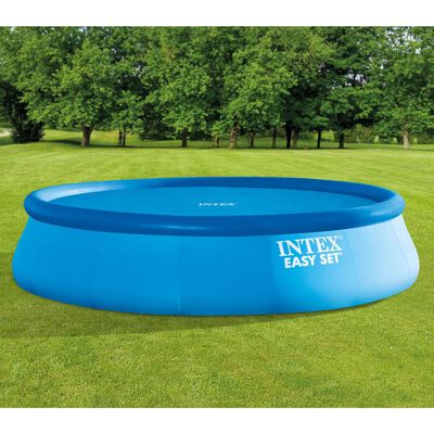 Intex Solar Pool Cover Blue 448 cm Polyethylene