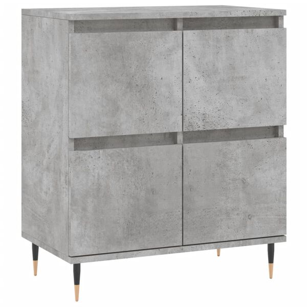 vidaXL Sideboard Concrete Grey 60x35x70 cm Engineered Wood