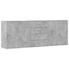 vidaXL Sideboards 3 pcs Concrete Grey Engineered Wood