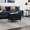 vidaXL Coffee Table Black 50x50x40 cm Engineered Wood