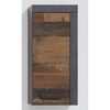 Trendteam Storage Wall Cabinet Indy Old Wood and Matera Brown