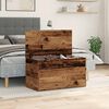 vidaXL Storage Chest Old Wood 84x42x46 cm Engineered Wood
