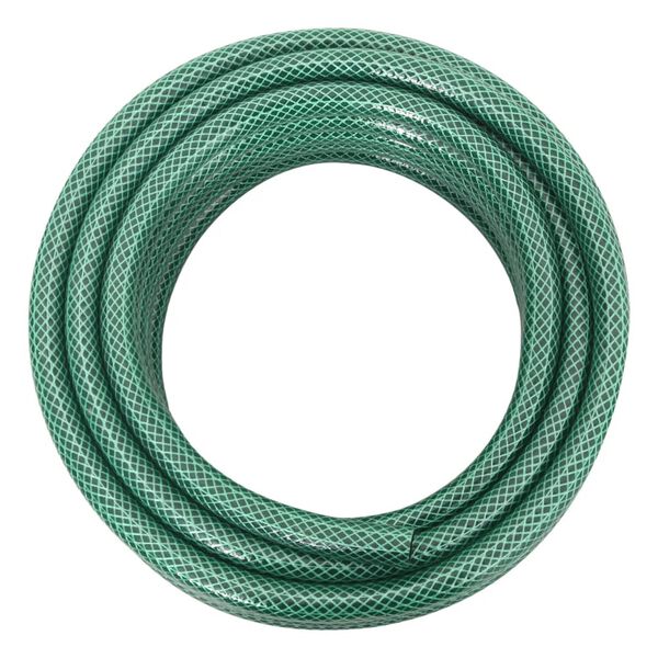 vidaXL Garden Hose Green 0.5" 30 m PVC