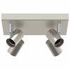 vidaXL Ceiling Spotlight Nickel 26.5 x 26 x 11.5 cm Metal