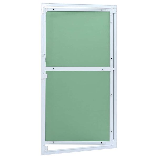 vidaXL Access Panel Green and Silver 55 x 105 cm
