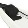 vidaXL Inflatable Kayak Black 424x81x31 cm Polyester