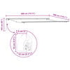 vidaXL Retractable Awning Manual Multicolour 400 x 300 cm