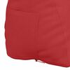 vidaXL Back Pillow Red 60 x 20 x 50 cm Fabric
