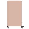 vidaXL Sideboard Pink 68x39x72 cm Steel