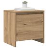 vidaXL Bedside Cabinet Artisan Oak 45 x 34 x 44.5 cm Engineered Wood