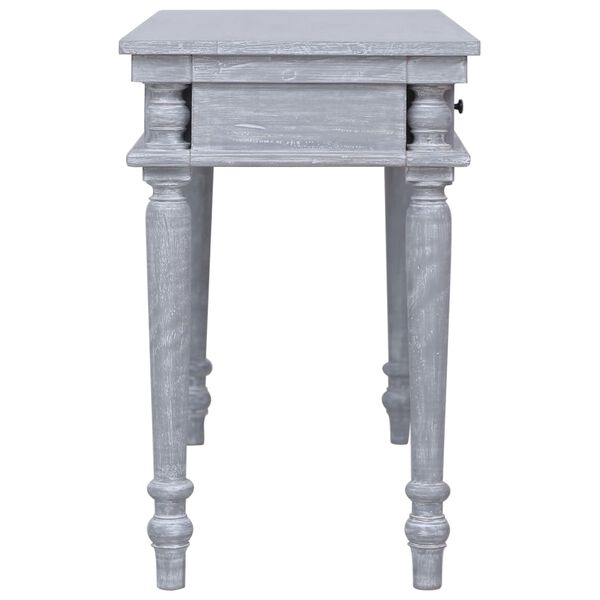 vidaXL Desk 115x50x78 cm Solid Mahogany Wood