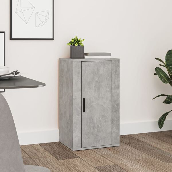 vidaXL Sideboard Concrete Grey 40x33x70 cm Engineered Wood