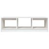 vidaXL Coffee Table White 110x50x34 cm Solid Pinewood