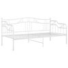 vidaXL Sofa Bed Frame without Mattress White Metal 90x200 cm
