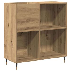 vidaXL Record Cabinet Artisan oak 85 x 38 x 89 cm Engineered Wood