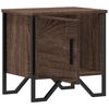 vidaXL Bedside Cabinet Brown Oak 40x30x40 cm Engineered Wood