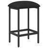 vidaXL Bar Stool Black 40 x 32 x 64 cm Engineered Wood