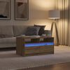 vidaXL Coffee Table Artisian Oak 90 x 50 x 45 cm Engineered Wood