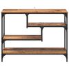vidaXL Console Table Old Wood 100 x 30 x 75 cm Engineered wood