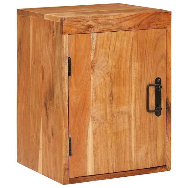 vidaXL Bedside Table 2 pcs Brown 35 x 33 x 48 cm Solid Wood Acacia