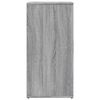 vidaXL Sideboards 2 pcs Grey Sonoma 59x39x80 cm Engineered Wood