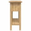 vidaXL Console Table with Drawer BODO Honey Brown 91 x 34.7 x 74 cm