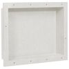 vidaXL Shower Niche Matt White 41x51x10 cm