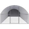 vidaXL Outdoor Chicken Coop 3x12x2 m Galvanised Steel