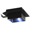 vidaXL Outdoor Solar Lamps 12 pcs LED Square 12 cm Black
