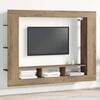 vidaXL TV Cabinet Artisan oak 152 x 22 x 113 cm Engineered wood