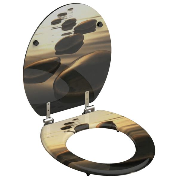 SCH&Uuml;TTE Toilet Seat SEA STONE MDF
