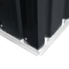 vidaXL Garden Shed 257x298x178 cm Metal Anthracite