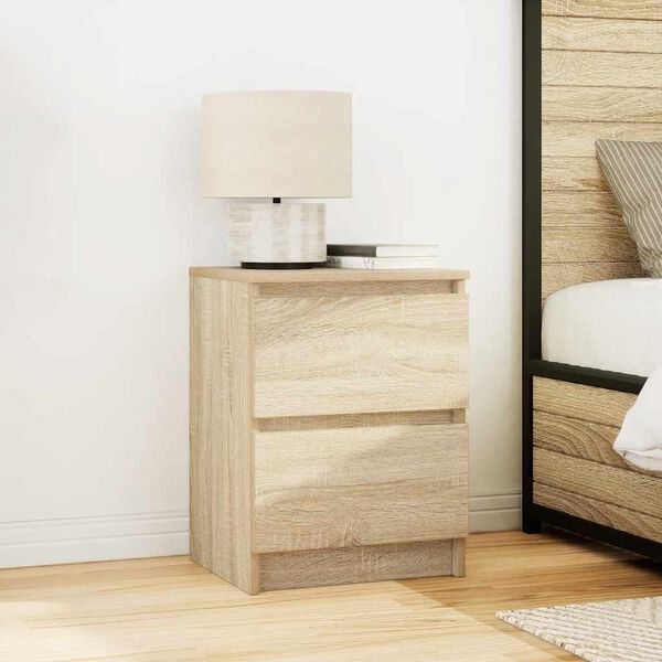 vidaXL TV Cabinet Sonoma Oak 40x35x54 cm Engineered Wood