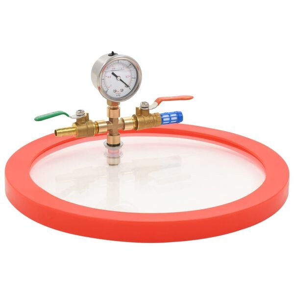 vidaXL Vacuum Chamber Stainless Steel 22.7 L