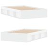 vidaXL Bed Frame without Mattress White 120x200 cm