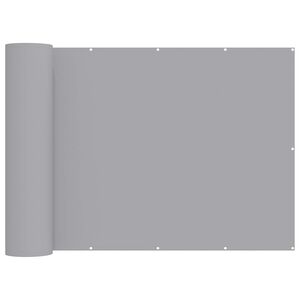vidaXL Balcony Privacy Screen 200 x 500 cm Fabric with PU Coated