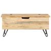 vidaXL Chest 90x40x45 cm Solid Mango Wood