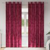 vidaXL Velvet Curtains 2 pcs Wine red 245 x 140 cm Velvet