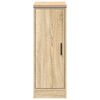 vidaXL Garage Storage Cabinet Sonoma Oak 30x51x85 cm Solid Wood Pine