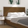 vidaXL Headboard Honey Brown 126x4x100 cm Solid Wood Pine