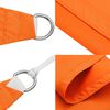 vidaXL Sunshade Sail Oxford Fabric Rectangular 4x5 m Orange