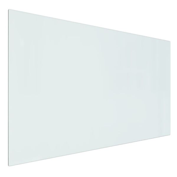 vidaXL Fireplace Glass Plate Rectangular 100x60 cm