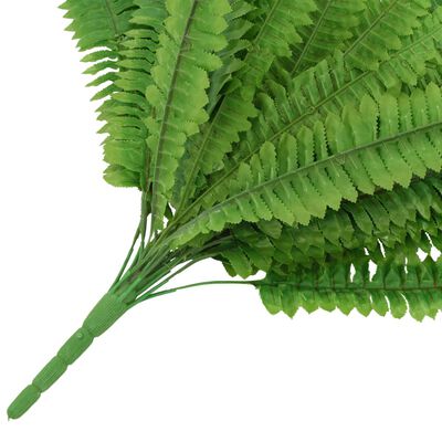 vidaXL Artificial Leaves Fern 2 pcs Green 120 cm