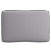 vidaXL Pallet Cushion Set 2 pcs Grey Oxford fabric