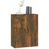 vidaXL Hanging Cabinet Smoked Oak 69,5x34x90 cm Engineered Wood