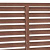 vidaXL Louver Fence WPC 180x180 cm Brown