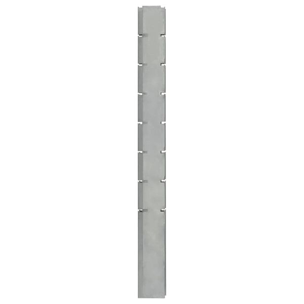 vidaXL Garden Fence Posts 30 pcs Silver 200 cm&nbsp;Galvanised Steel