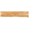 vidaXL Table Top Live Edge 160x40x3.8 cm Solid Wood Mango