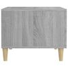 vidaXL Coffee Tables 2 pcs Grey Sonoma 50x50x40 cm Engineered Wood